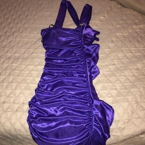 Morgan & Co Junior's Purple Dress